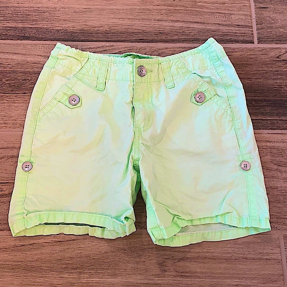 like green shorts